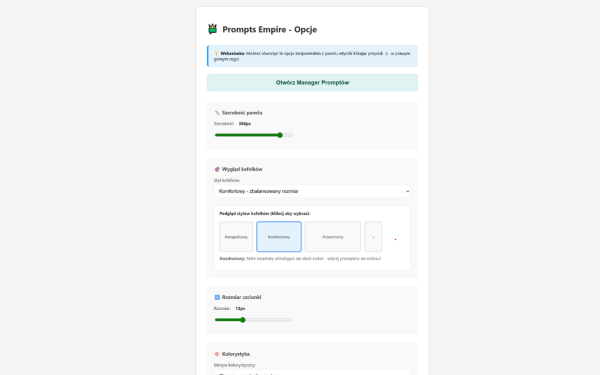 PromptsEmpire (Wtyczka do Chrome) - obrazek 4